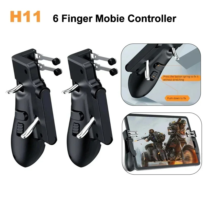 Gaming Accessories For Your Phone - H11 contrôleur Mobile PUBG objectif tir