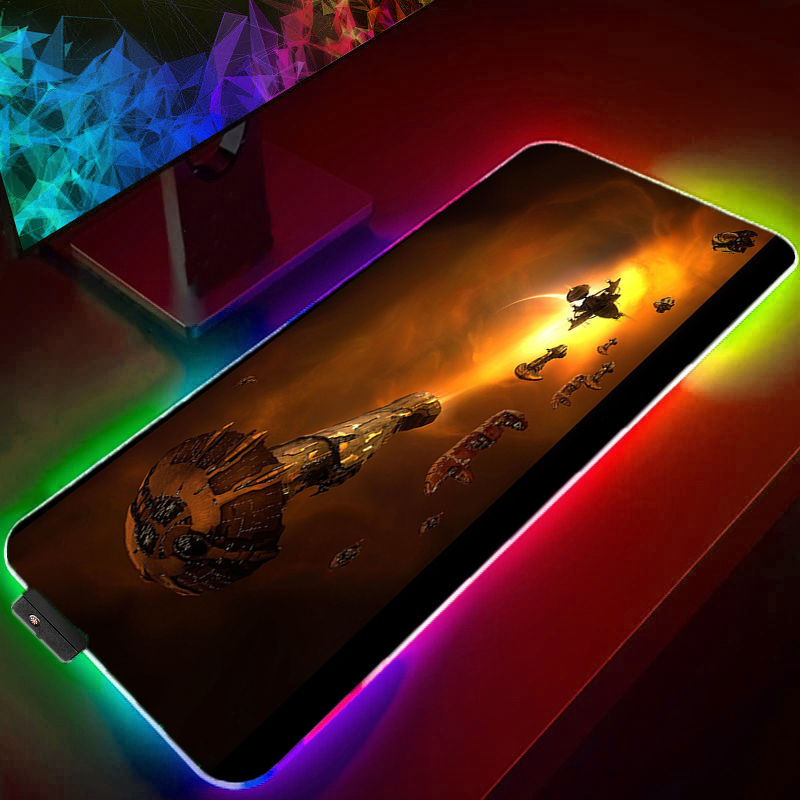 Gaming Accessories Online - Tapis de souris RGB Gamer, grands