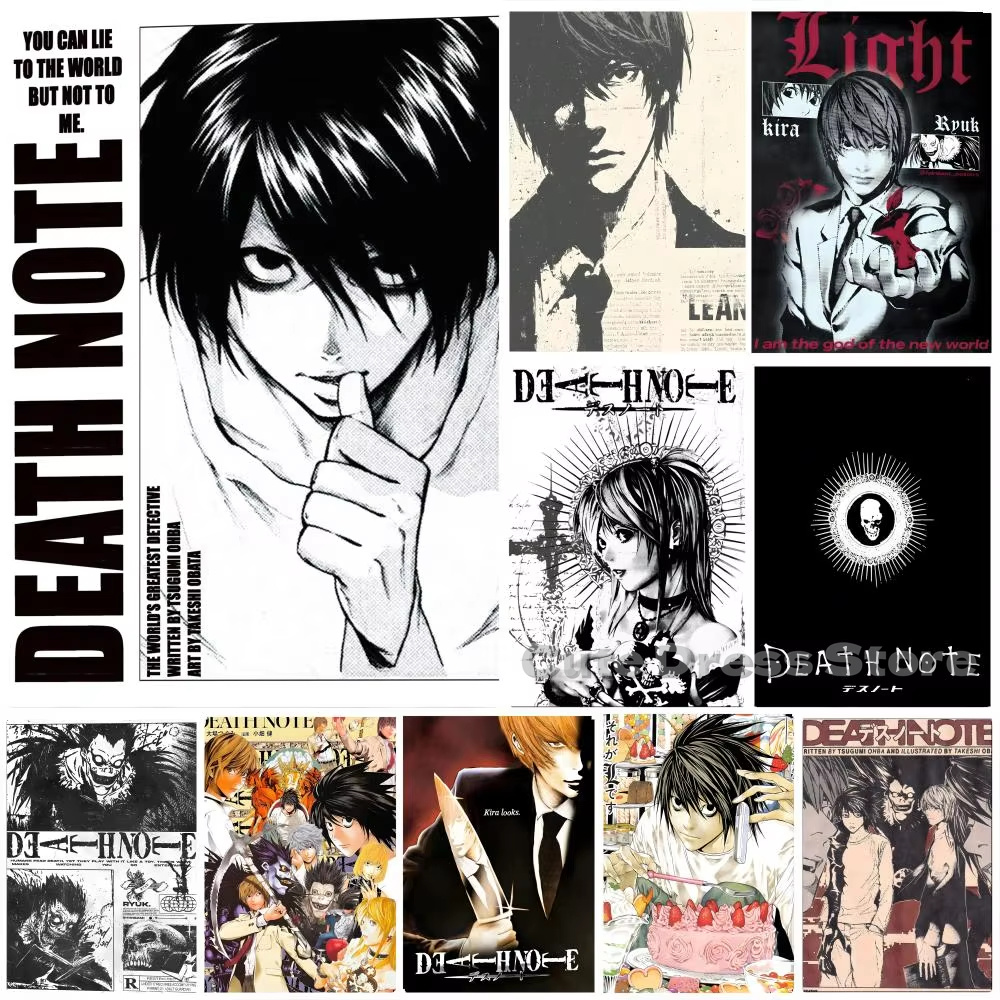 Gaming Accessories For Bedroom - Impression sur toile Death Note, art