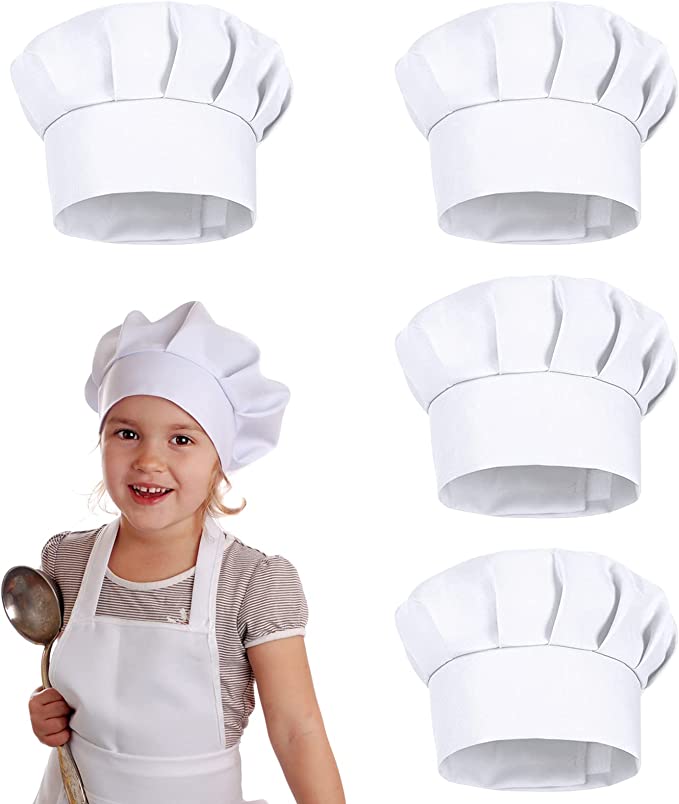 Gaming Kitchen Accessories - Lot de 4 chapeaux de chef