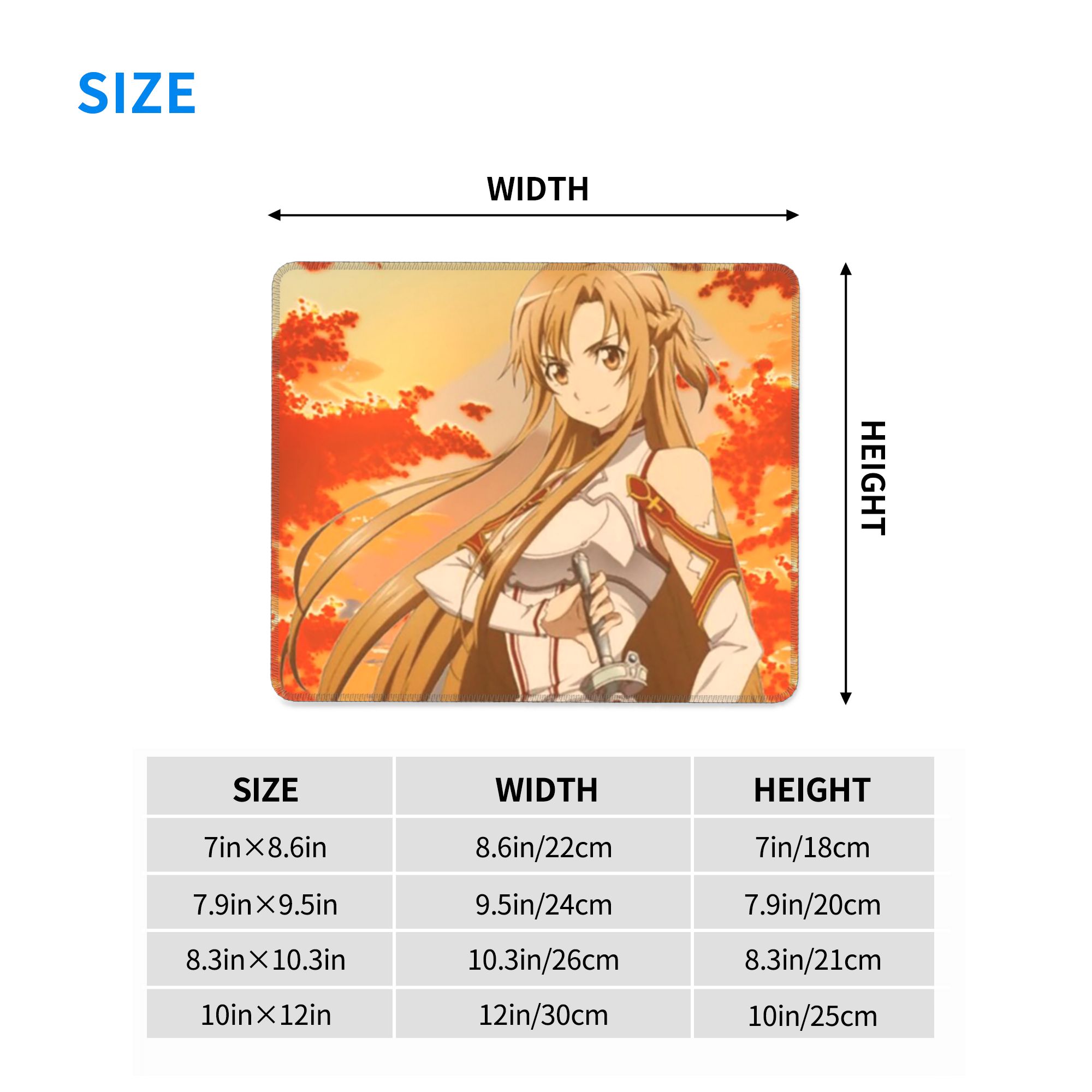 Tapis de souris Sword Art Onli - Gaming Accessories Online avis et prix