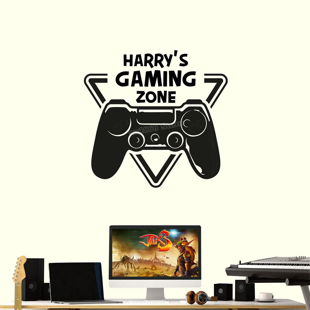 Autocollant mural de Zone de j - Gaming Accessories For Bedroom avis et prix