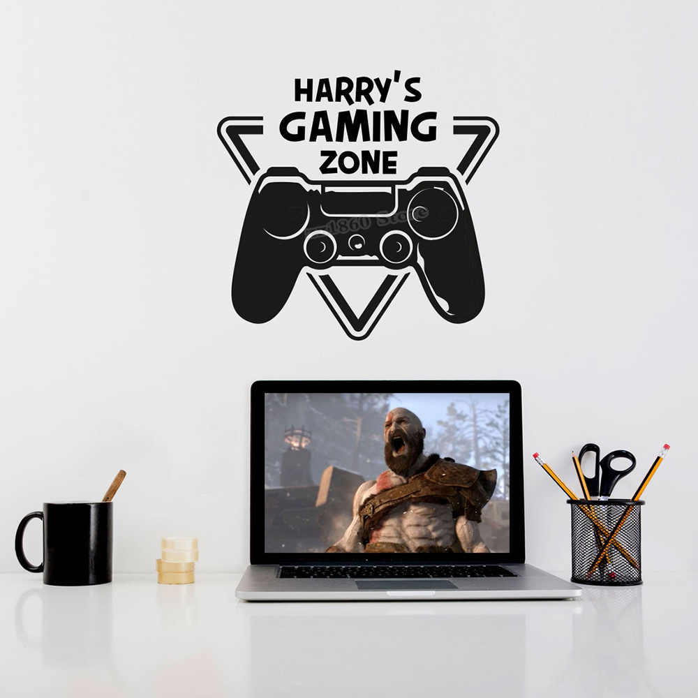 Autocollant mural de Zone de j - Gaming Accessories For Bedroom avis et prix
